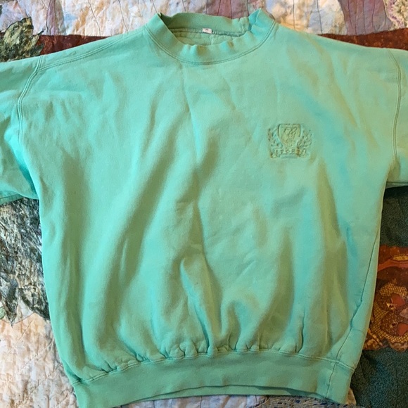 Comfy vintage lime green sweatshirt - Picture 1 of 3